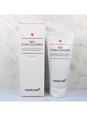 Medicube Red Foam Cleanser 120ml Face Wash For Sensitive Skin